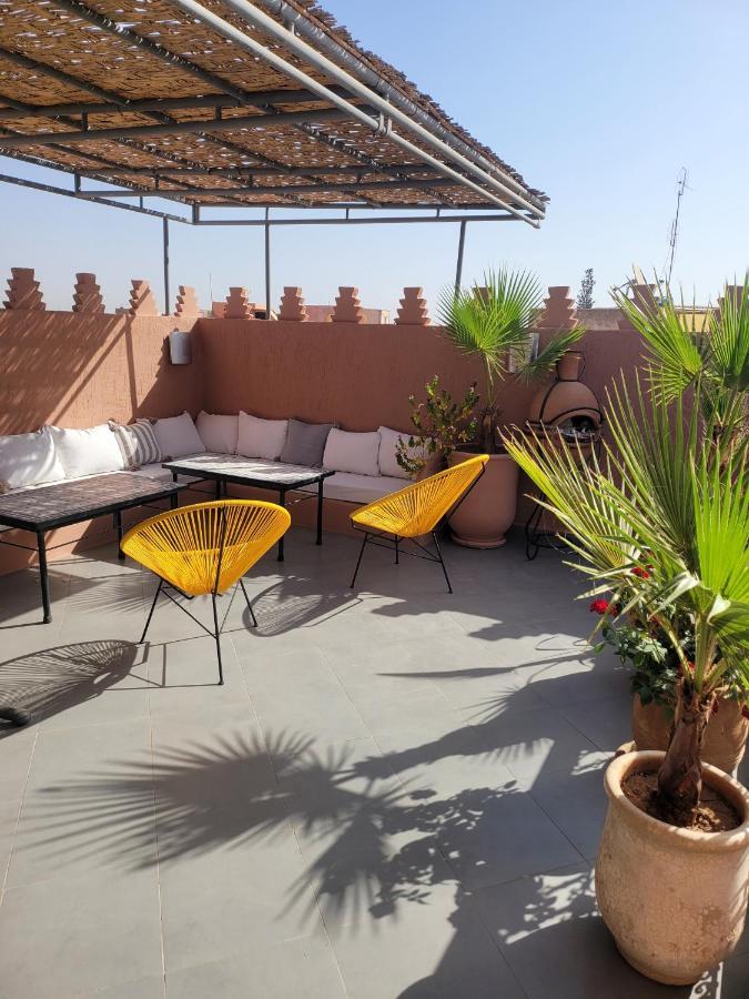 Riad Melilo Avec Piscine Chauffee มาร์ราเกช ภายนอก รูปภาพ