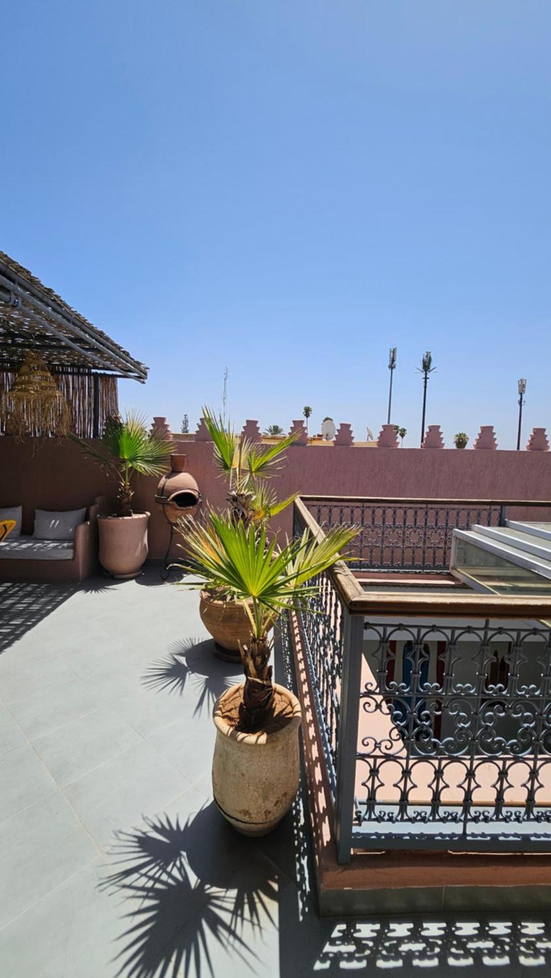 Riad Melilo Avec Piscine Chauffee มาร์ราเกช ภายนอก รูปภาพ