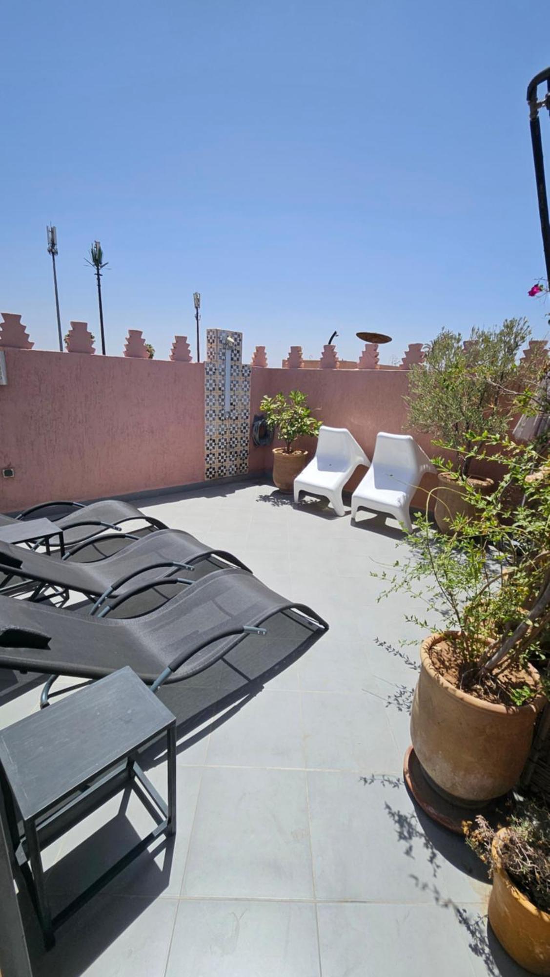 Riad Melilo Avec Piscine Chauffee มาร์ราเกช ภายนอก รูปภาพ