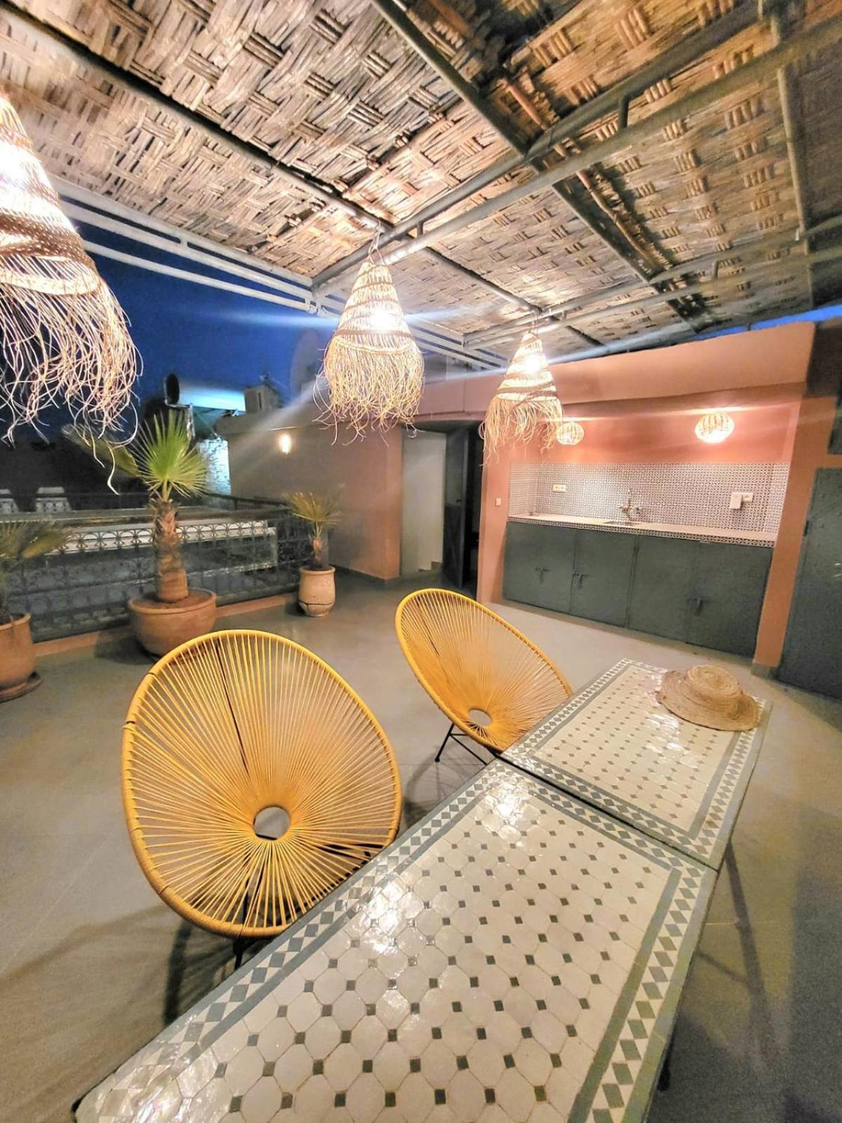 Riad Melilo Avec Piscine Chauffee มาร์ราเกช ภายนอก รูปภาพ