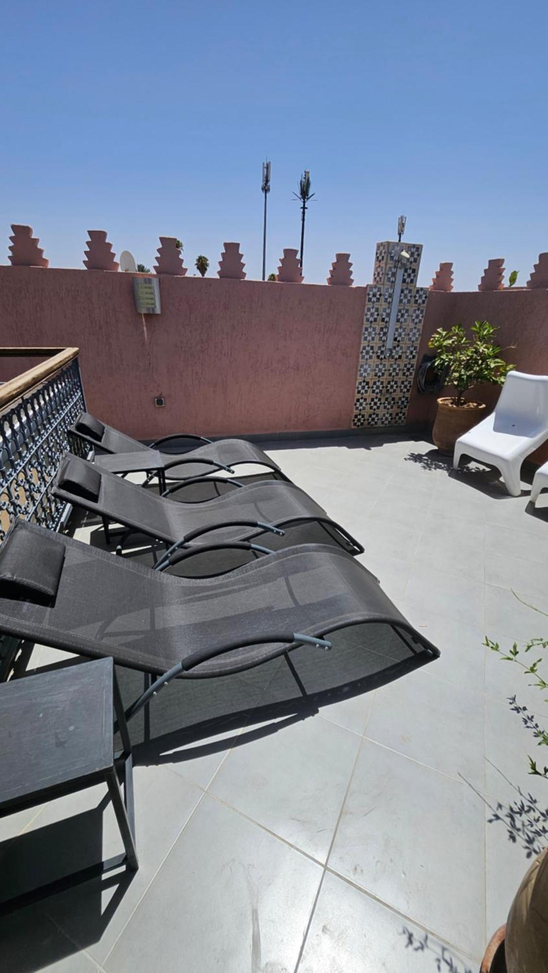 Riad Melilo Avec Piscine Chauffee มาร์ราเกช ภายนอก รูปภาพ